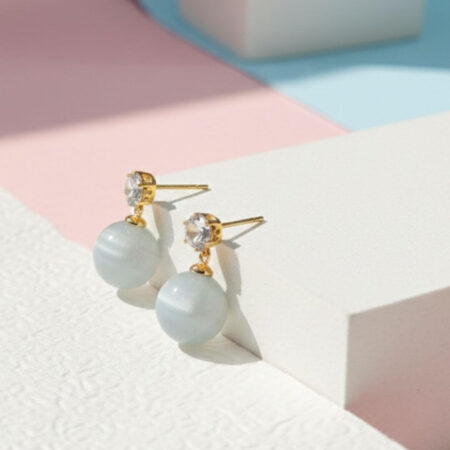 Minimal Drop Earrings for Women