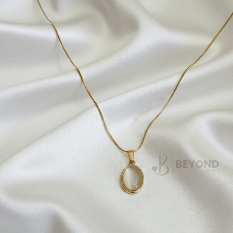 Moonstone Oval Pendant