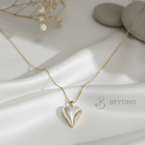 Pearl Heart Pendant