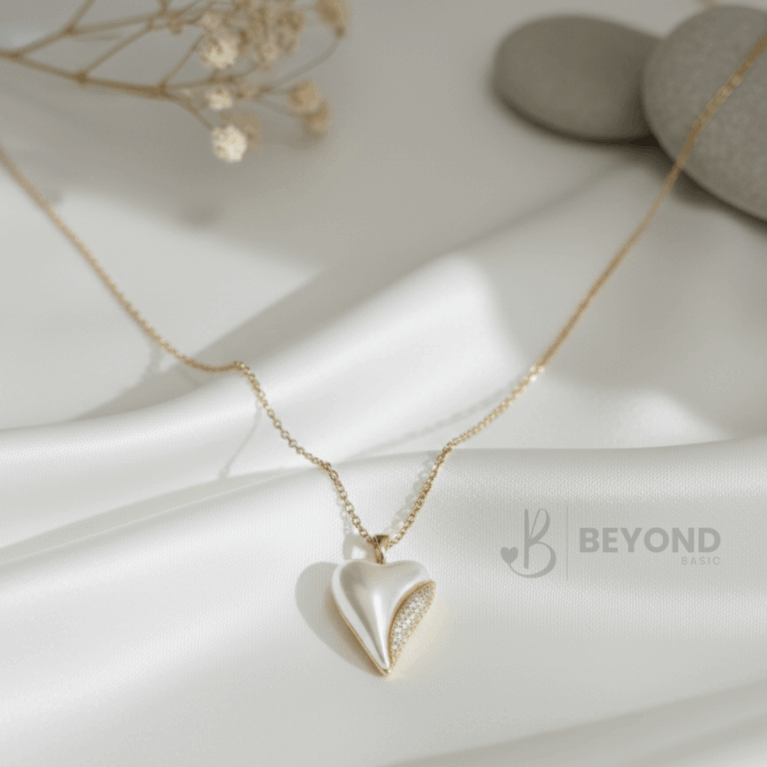 Pearl Heart Pendant